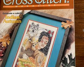 Cross Stitch Crafts Magazine - Number 55 1999 -  Embroidery Christmas - Easter - Halloween - Angels -  Patterns