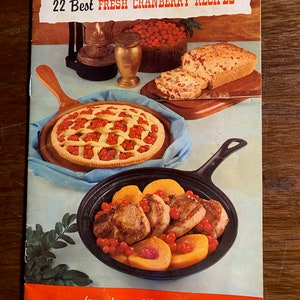 Fresh Cranberry Recipes: 22 Best - Cook Book - Ocean Spray - Desserts, Main Dishes, Drinks - All types of recipes for Cranberry