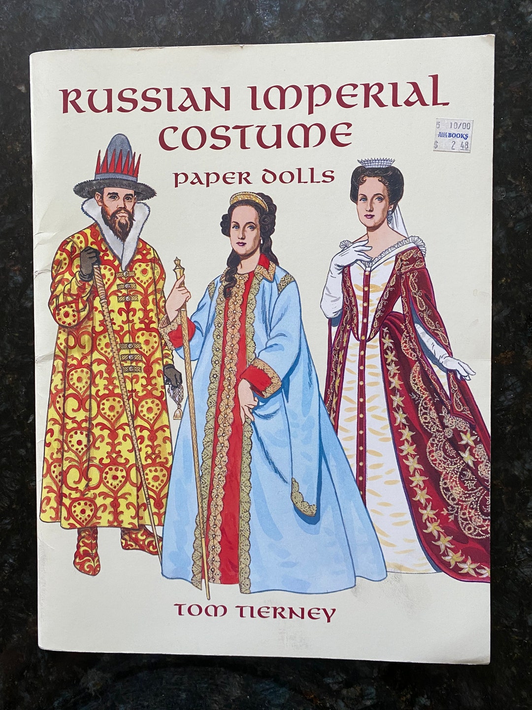 Russian Imperial Costume russia Paper Dolls Dolls / Finished Clothes