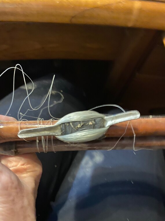 Canne à Pêche Vintage Bambou Whitney's 2 Brins – Modèle 1213 – Très Bon état