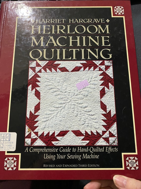 Heirloom Machine Quilting Pieced Patchwork Quilt Patterns Harriet Hargrave  1995 Quilting Templates / Patterns How to Machine Quilt 