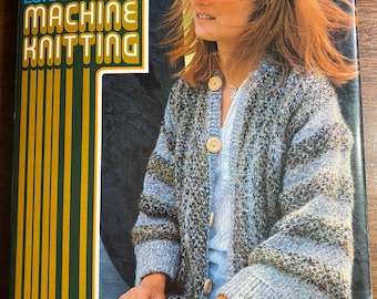 Hand and Machine Knitting - Tessa Lorant - 1980 -  Guide Instructions - Templates - Finishing -
