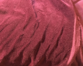Pièce de tissu velours marron/violet 1 mètre x 42" de large. Total 3 mètres disponible en pièce continue si vous le souhaitez