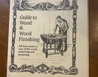 Guía de Madera - Acabado de Madera - Manual - H Behlen & Bro.. - 1997 - Habilidades básicas para el acabado y repintado de artículos de madera