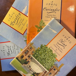 A Sprig of -- Choose: Basil, Coriander, Mint or Parsley -  Herbs and Spices Cookbook Recipes - John Midgley - 1994