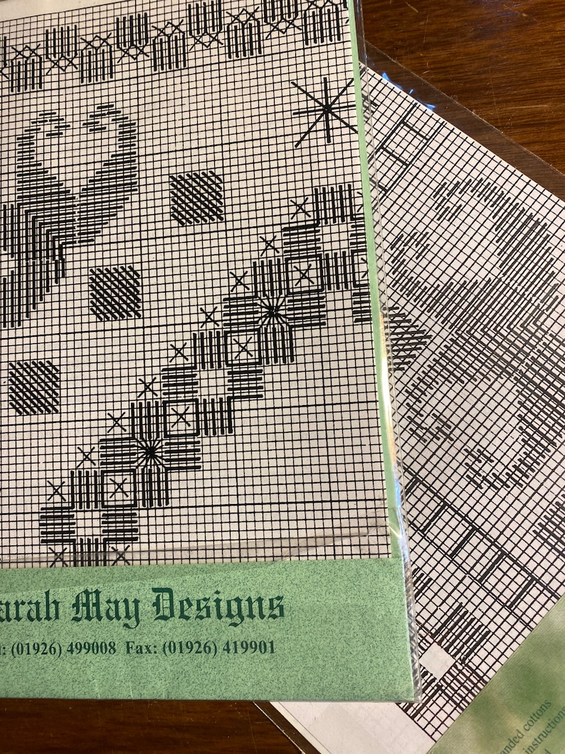 Beautiful Hardanger Embroidery Guide, Chart, Counted Thread Needlepoint ...