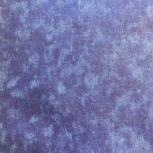 Tela azul tonal simple - tela de 36&quot; x 44&quot; (una yarda) - uso para acolchado, etc.