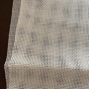 Tapiz / Lienzo para bordar - Tela para punto de cruz con hilo contado, color blanco - 17&quot; x 22&quot; -