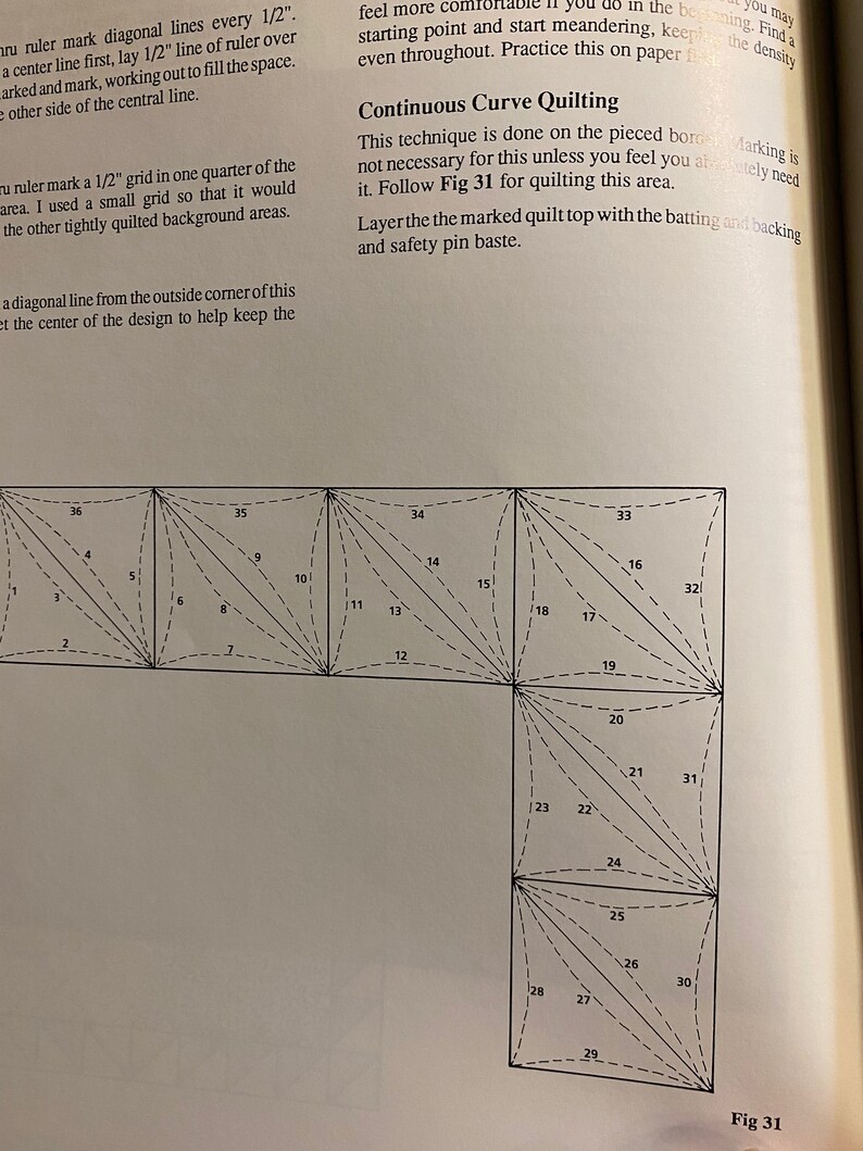 Beginner's Guide to Machine Quilting Pieced Patterns | Etsy