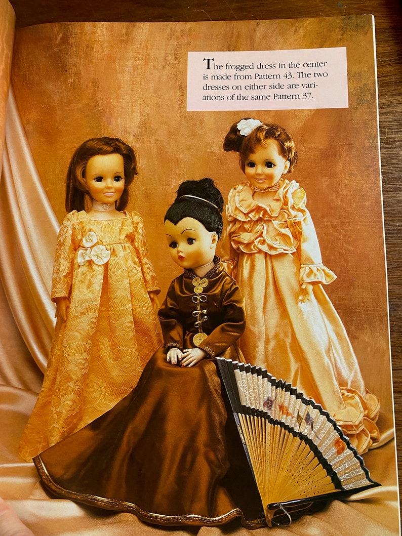 Doll Clothes Pattern Book Roselyn Gadia Smitley 1987 Etsy