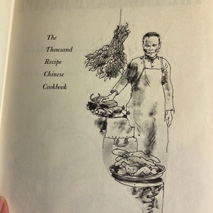 The Thousand Recipe Chinese Cookbook:  Gloria Bley Miller - 1978 - Easy to follow Recipes for  Chinese dishes - every part of the meal