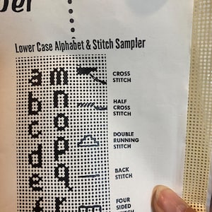 Papel perforado color marfil para bordado con hilo contado - Punto de cruz, costura, scrapbooking, 8 piezas, varios tamaños (Nuevo)