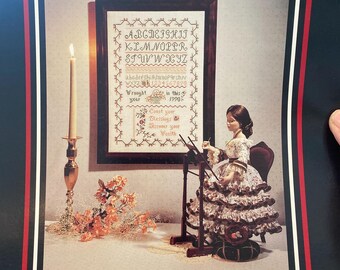 Sampler dei tesori della vita - Schema punto croce - Kohl Lection 4633 - 1991