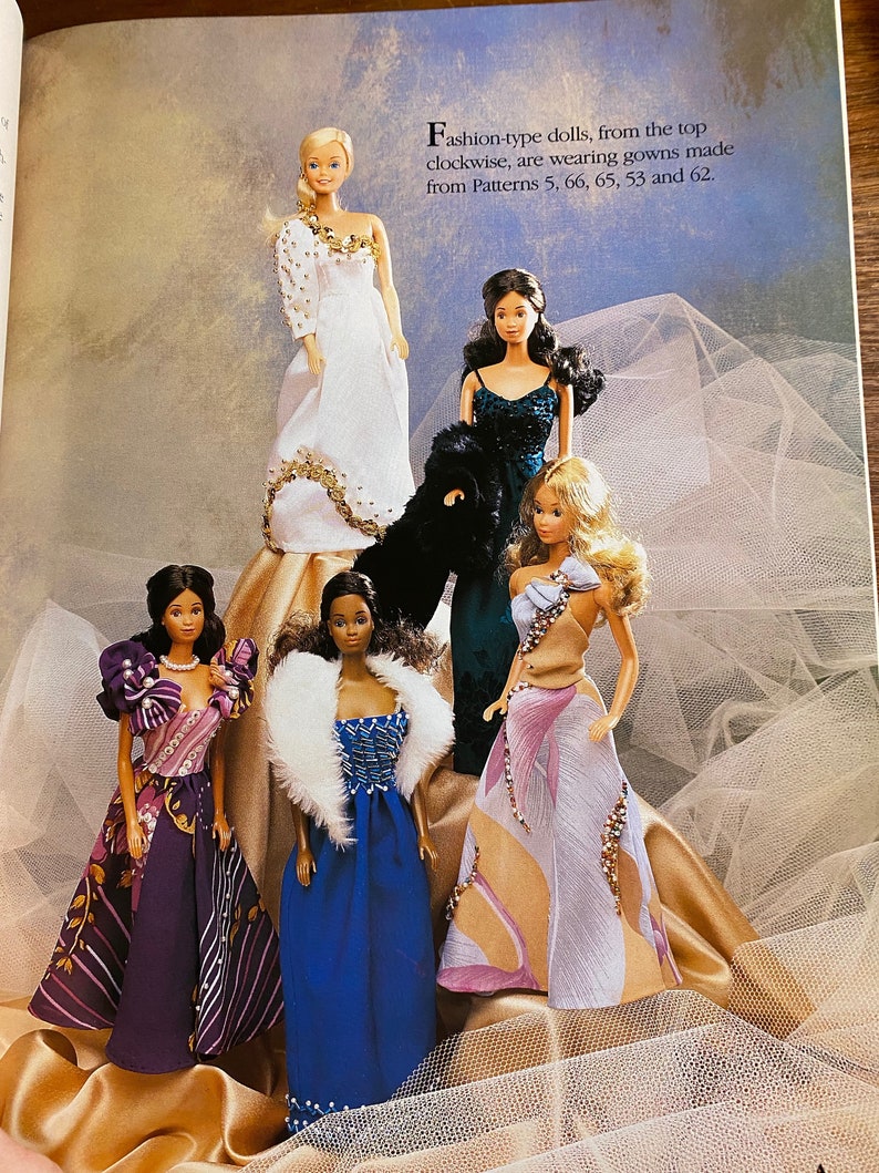 Doll Clothes Pattern Book Roselyn Gadia Smitley 1987 Etsy