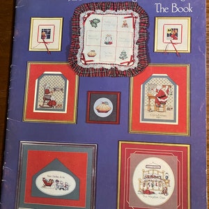 Alma Lynne&#39;s The Stockings Were Hung  The Book - Christmas  - ALX 26  - Counted Thread Cross Stitch Patterns Various projects  - 1984