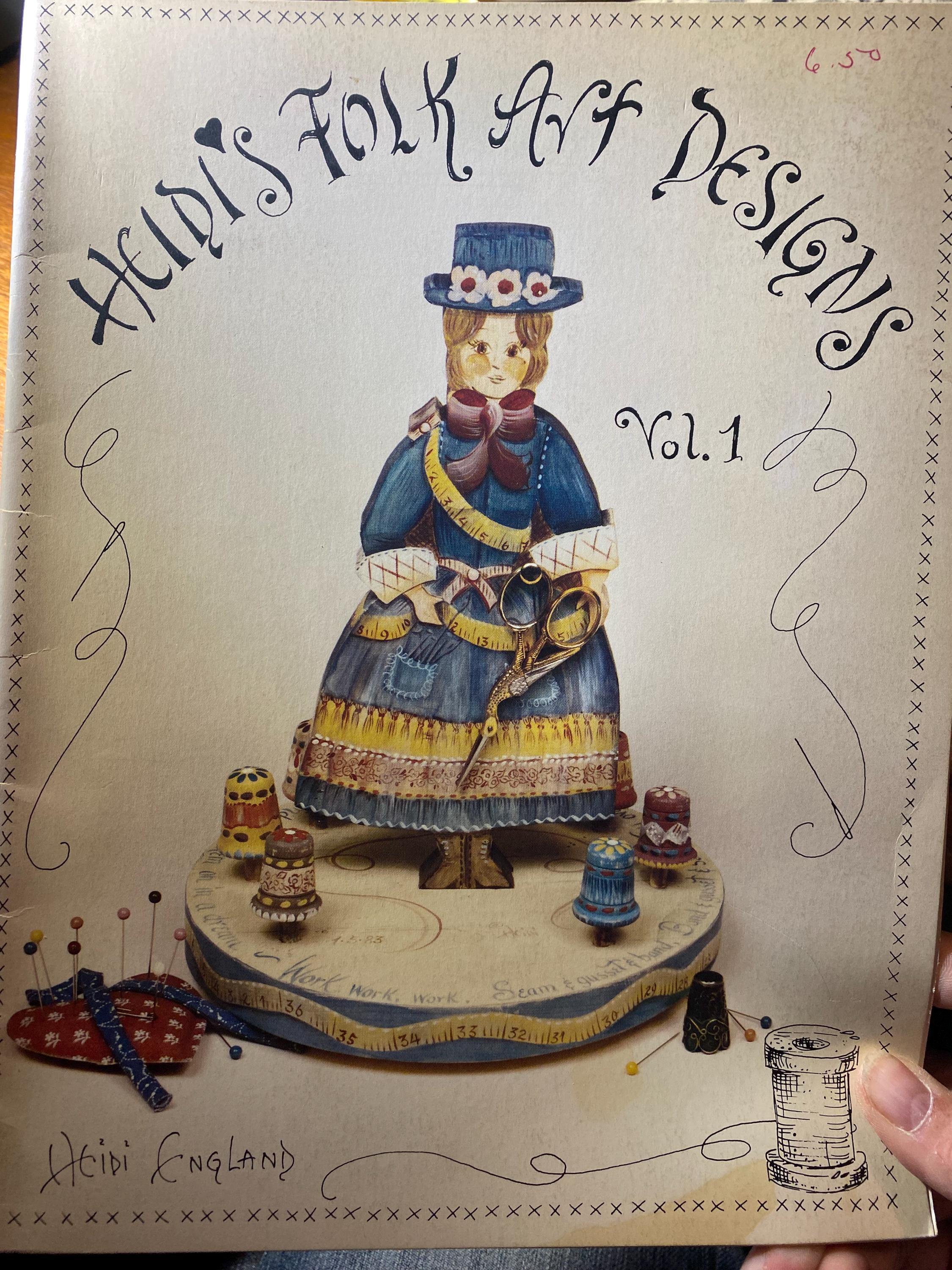 Traditional German Folk Art Designs Volume I - Heidi England