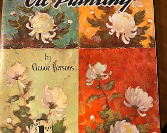Common Faults in Oil Painting - Claude Parsons - Walter Foster 125 -  Art Instruction Booklet , Technique, Guide color Lesson student artist