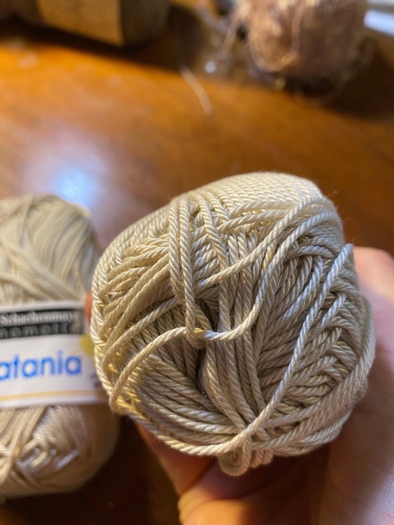 Catania Schachenmayr Nomotta Yarn 100% Cotton Knit and Crochet