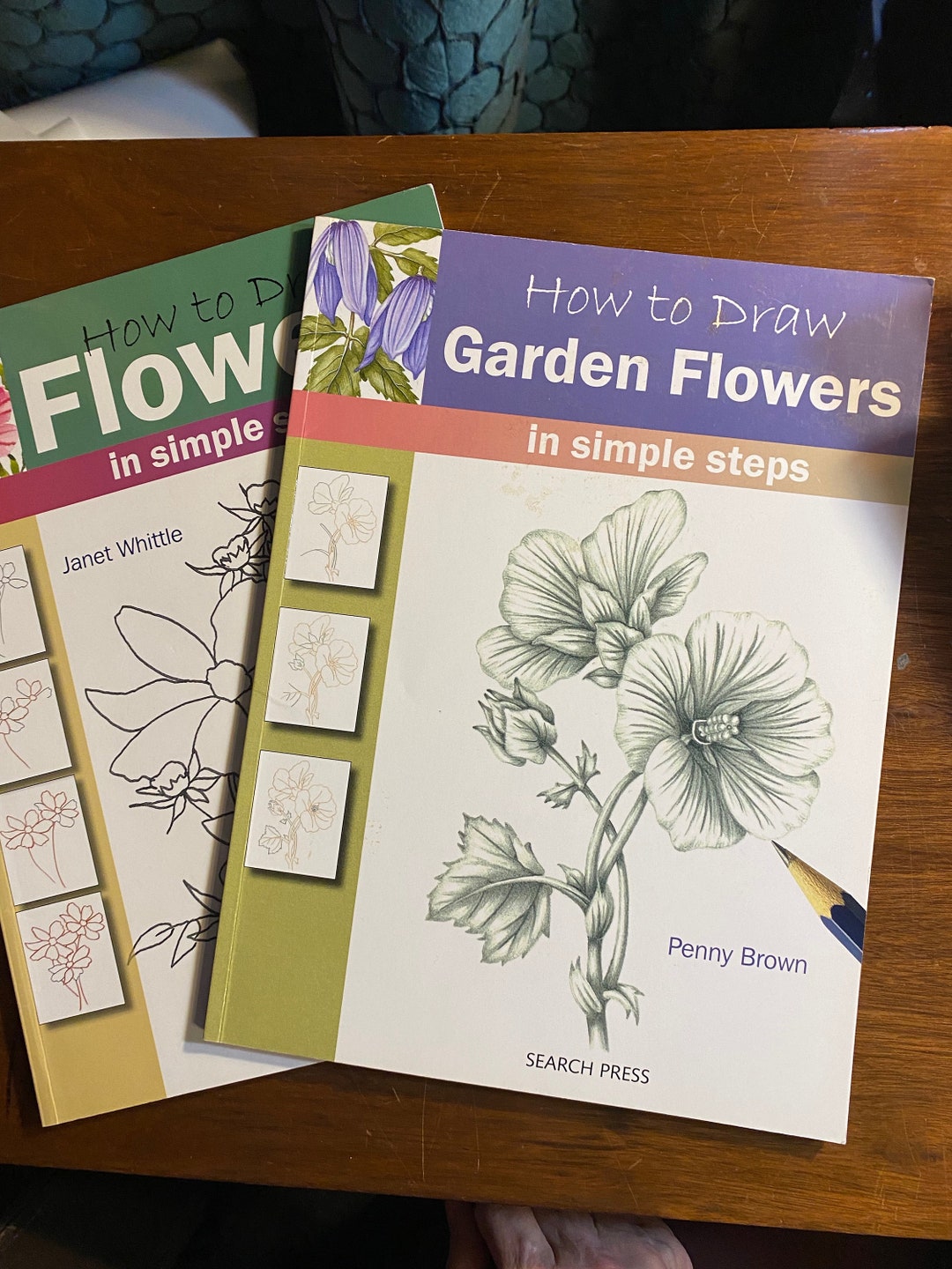 Drawing Flowers / Garden Flowers Whittle / Penny Brown 2017 /