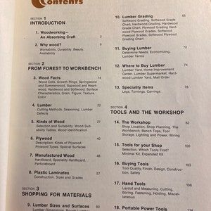 Complete Book of Woodworking - Guide Manual - Rosario Capotosto - 1975 - Working with  Wood, Finishings - Home Workshop