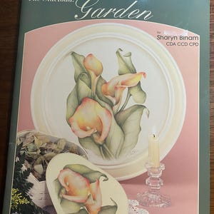 The Sideload Garden Roses - Painting - Sharyn Binam - Techniques, Instructions, Patterns Tole & Decorative