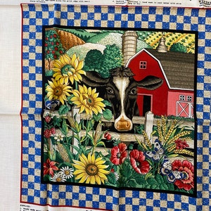 American Homestead Appliques / Farm Life  / Animals  - Joan Kessler / Concord - Cow Pillow tops and Appliqués