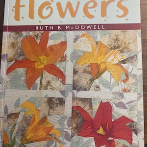 Fleurs en morceaux - Ruth McDowell - 2000 - modèles de modèles, courtepointes, etc. - Appliqués / courtepointe en morceaux