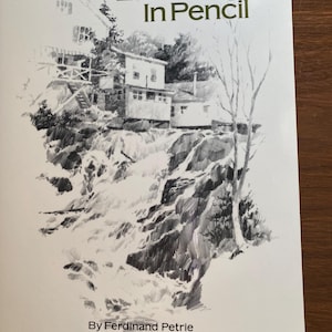 Drawing Landscapes in Pencil - How to Draw  Paint - Ferdinand Petrie -  Art Instruction 1992 Technique Sketching, Draw Methods