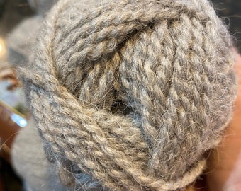 Lion Brand Alpaka Yarn  Alpaca, Wool, Acrylic Knit and Crochet Yarn - 50 g 107 Yards - New - Made in Turkey - by the skein - Silver Grey