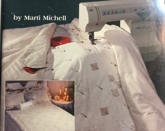 Aprenda a acolchar a máquina en un solo fin de semana Patrones de patchwork para acolchar - Plantillas/patrones de acolchado de Marti Michell Cómo acolchar a máquina