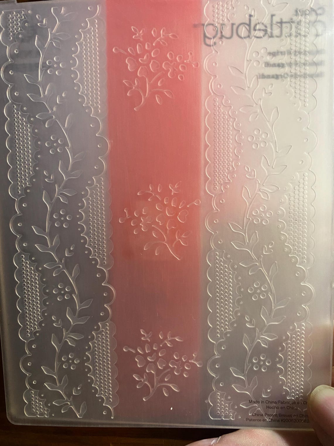 Anna Griffin Circuit Cuttlebug Embossing Folder Decorative Pick ...