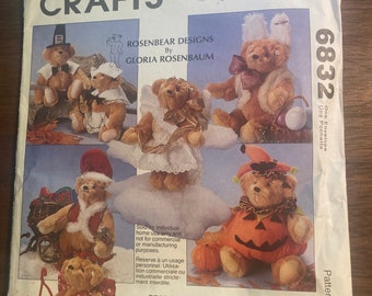 Enchanting Miniature Teddy Bears - How to Make - Debbie