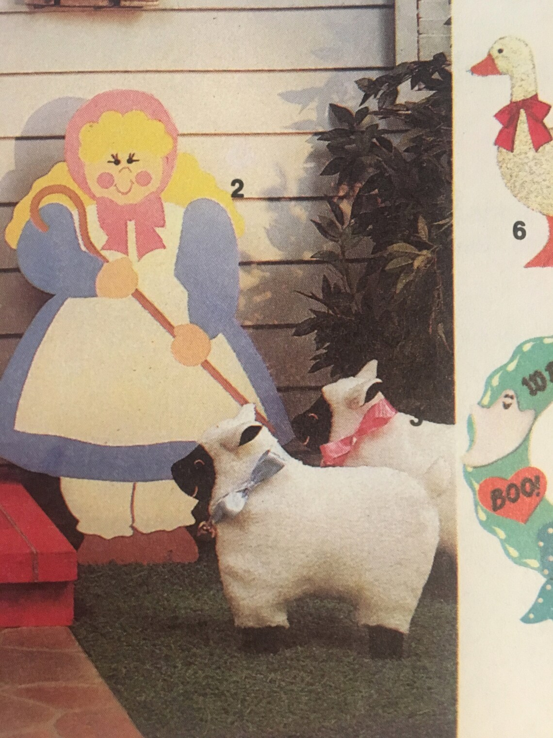 Wooden Lawn Ornaments Pattern Cutout & Paint Outdoor House Etsy