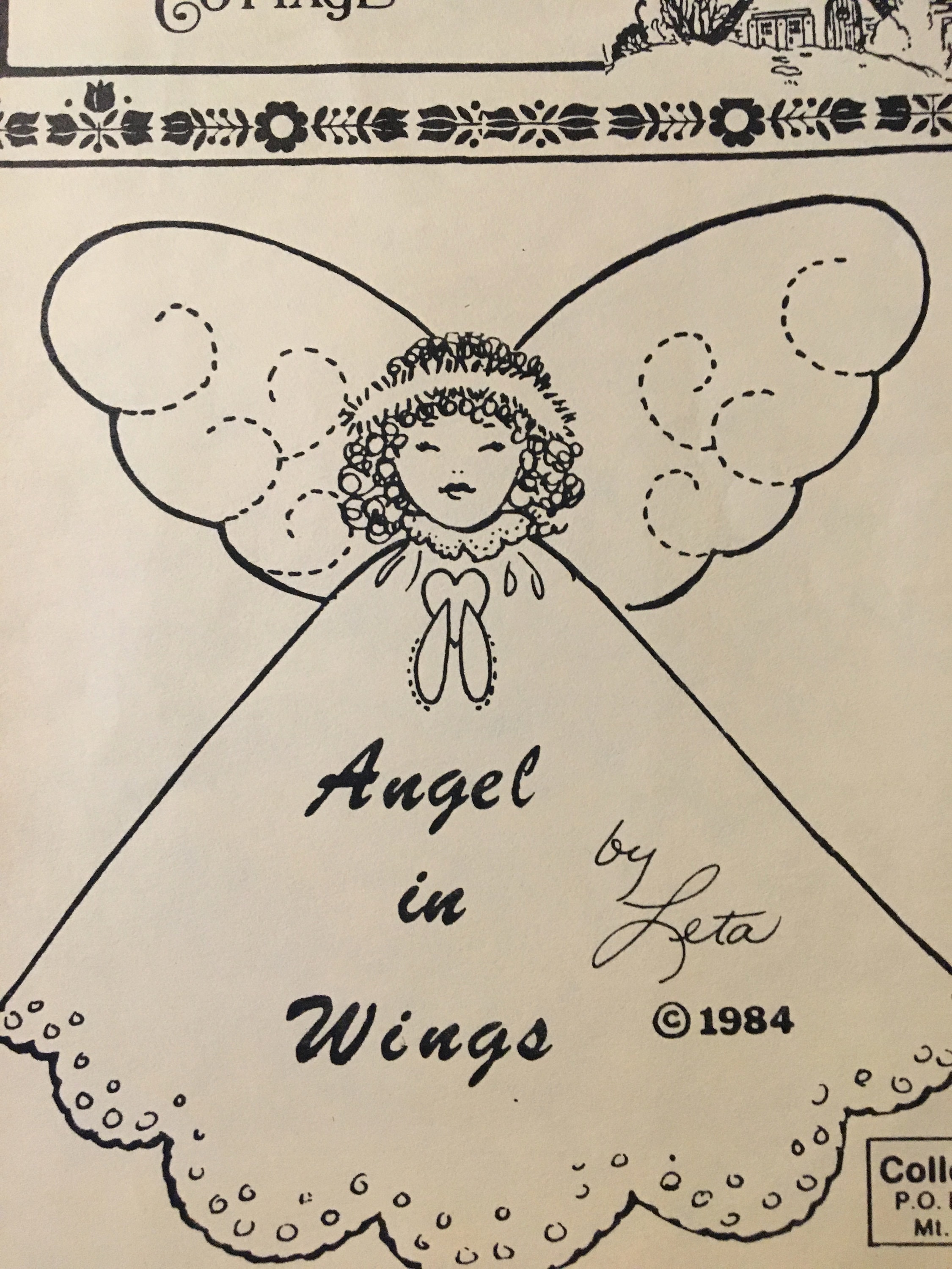 My little hot sale angel doll