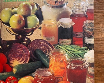 Preserves & Pickles - Alison Burt -  Pickling at Home  - 1973 - Canning / Preserving Vegetables / Relishes etc