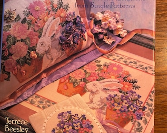 Progressive Cross Stitch Terrace Beesley - 1995  Embroidery Charts - Variations with Single Pattern