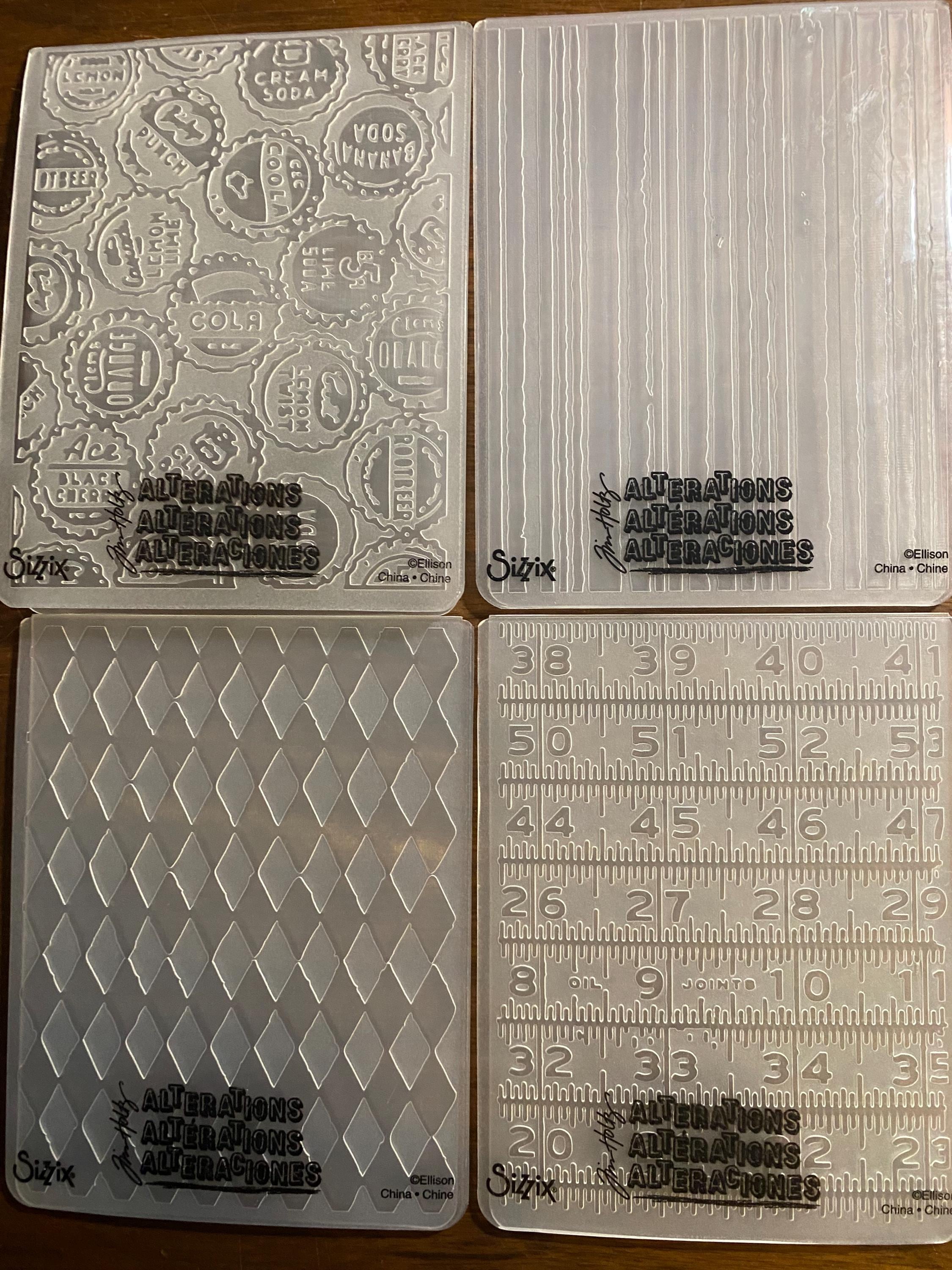 エンボスフォルダー まとめ売り 3d embossing folder - Etsy 日本