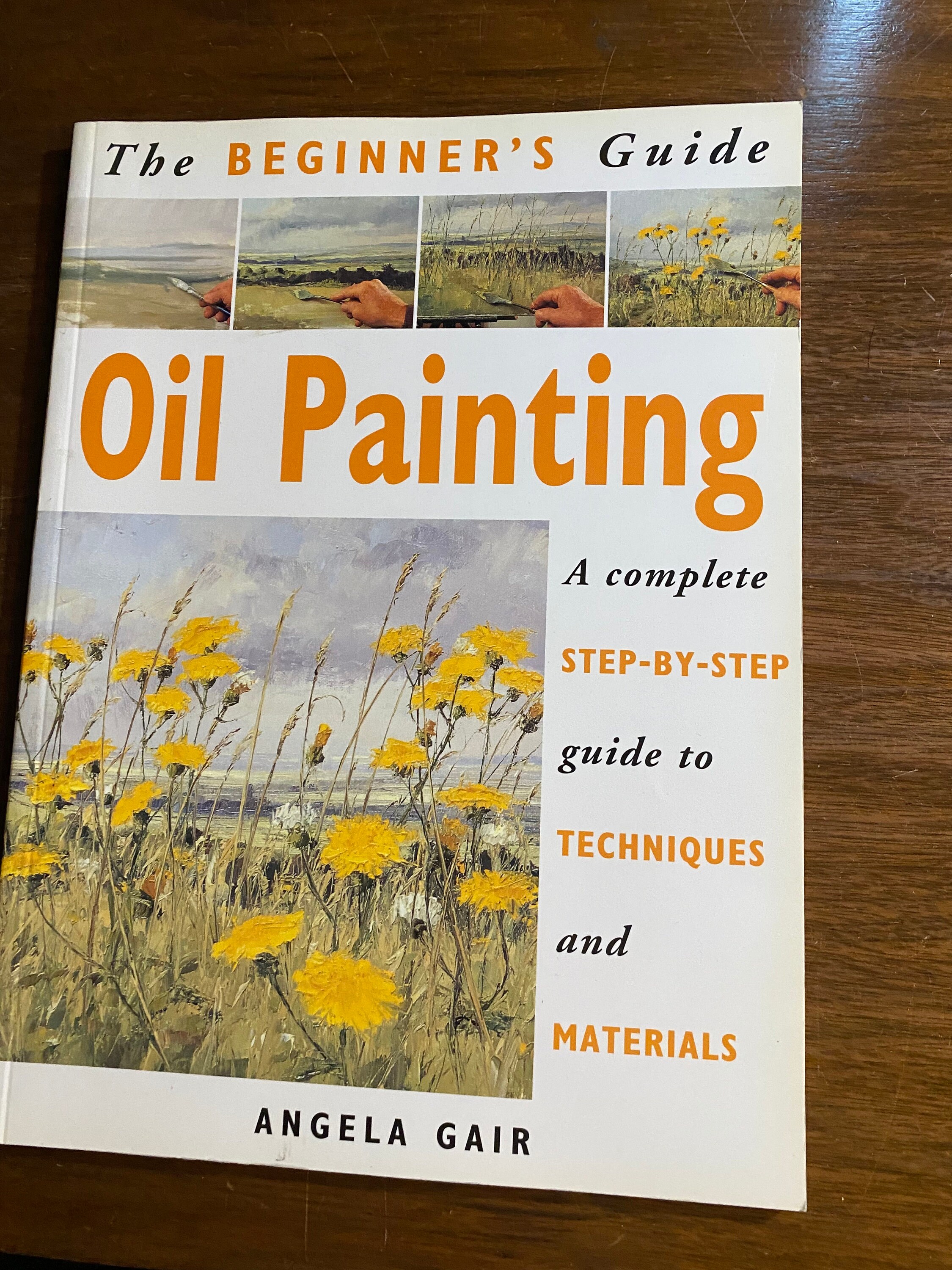 The Beginner's Guide to Oil Painting by Angela Gair. A Complete  Step-by-step Guide to Techniques and Materials. 
