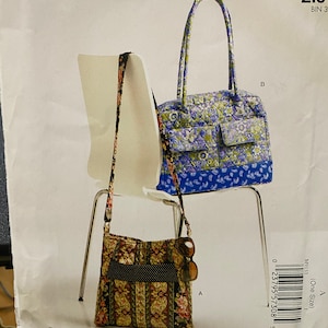 Set of Bags / Totes / Sacs / Purse McCall&#39;s  M 9133 Easy Stitch n Save Pattern  - 2015   - uncut