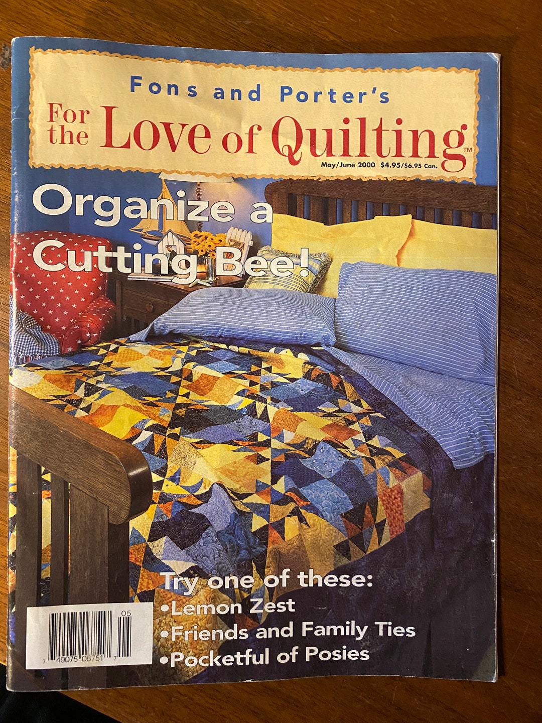 Fons & Porter's Love of Quilting Magazine May / June 2000 + Applique ...
