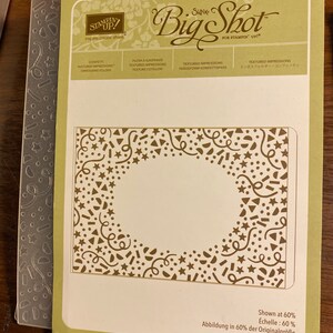 Stampin UP Choose a Textured Impressions Embossing Folder - 4.25" X 5.5 ...