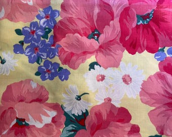 Grandi fiori rosa - Audaci e belli - Peter Pan - 36" x 44" - Ottimi per trapunte, abiti, tende ecc.