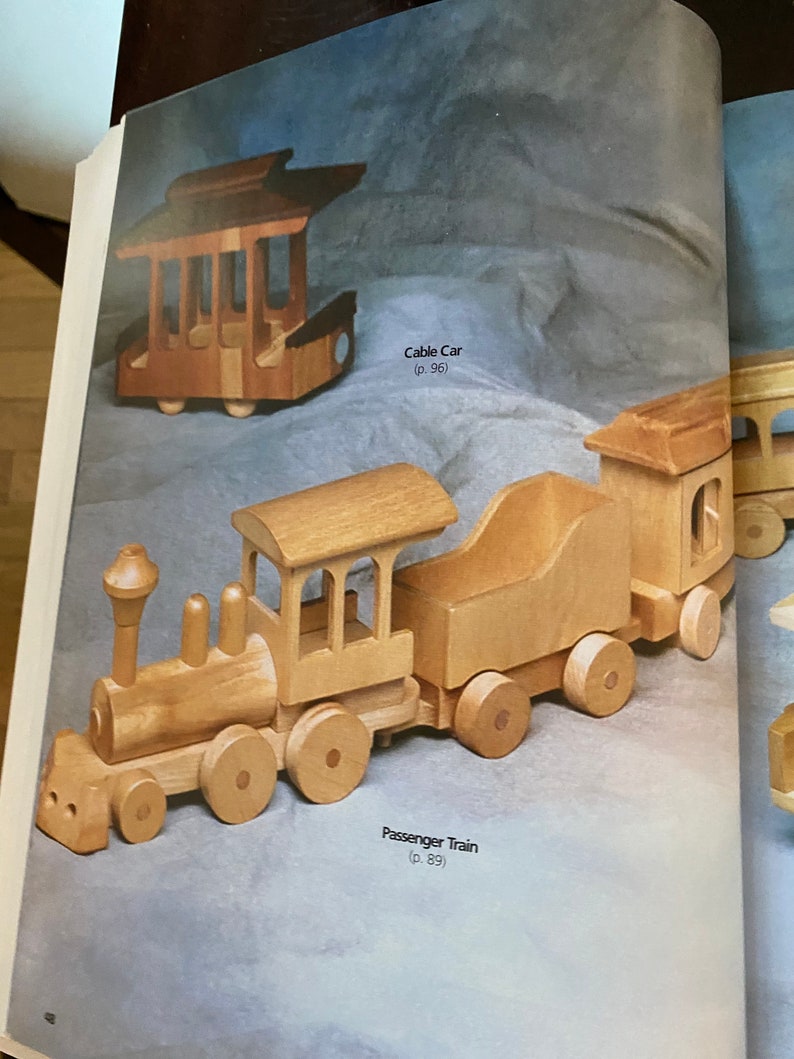 Making Wooden Heirloom Toys 22 Projects Templates Patterns Etsy