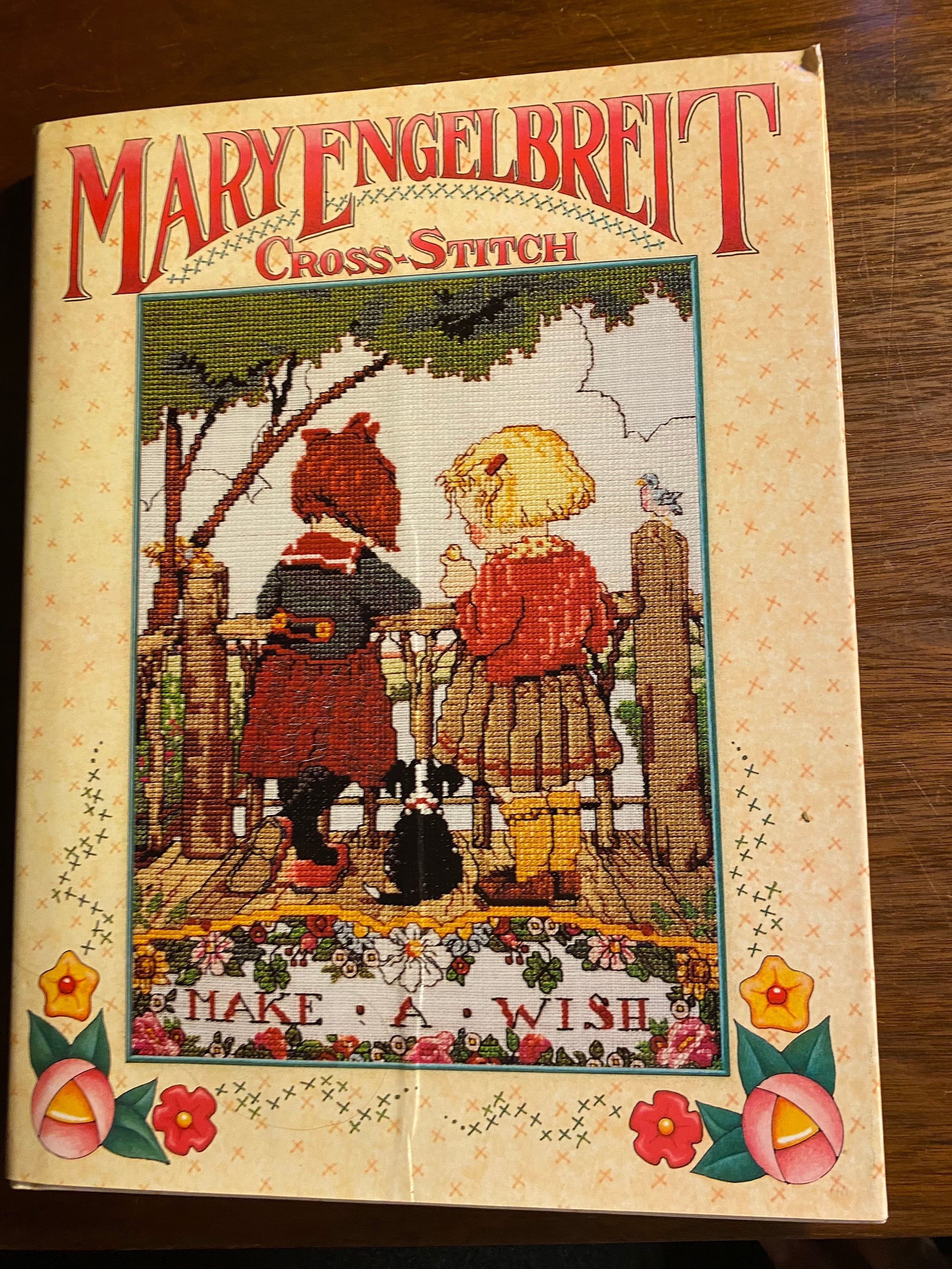 Mary Engelbreit Cross Stitch 1996 - C Cavanaugh - Instructions