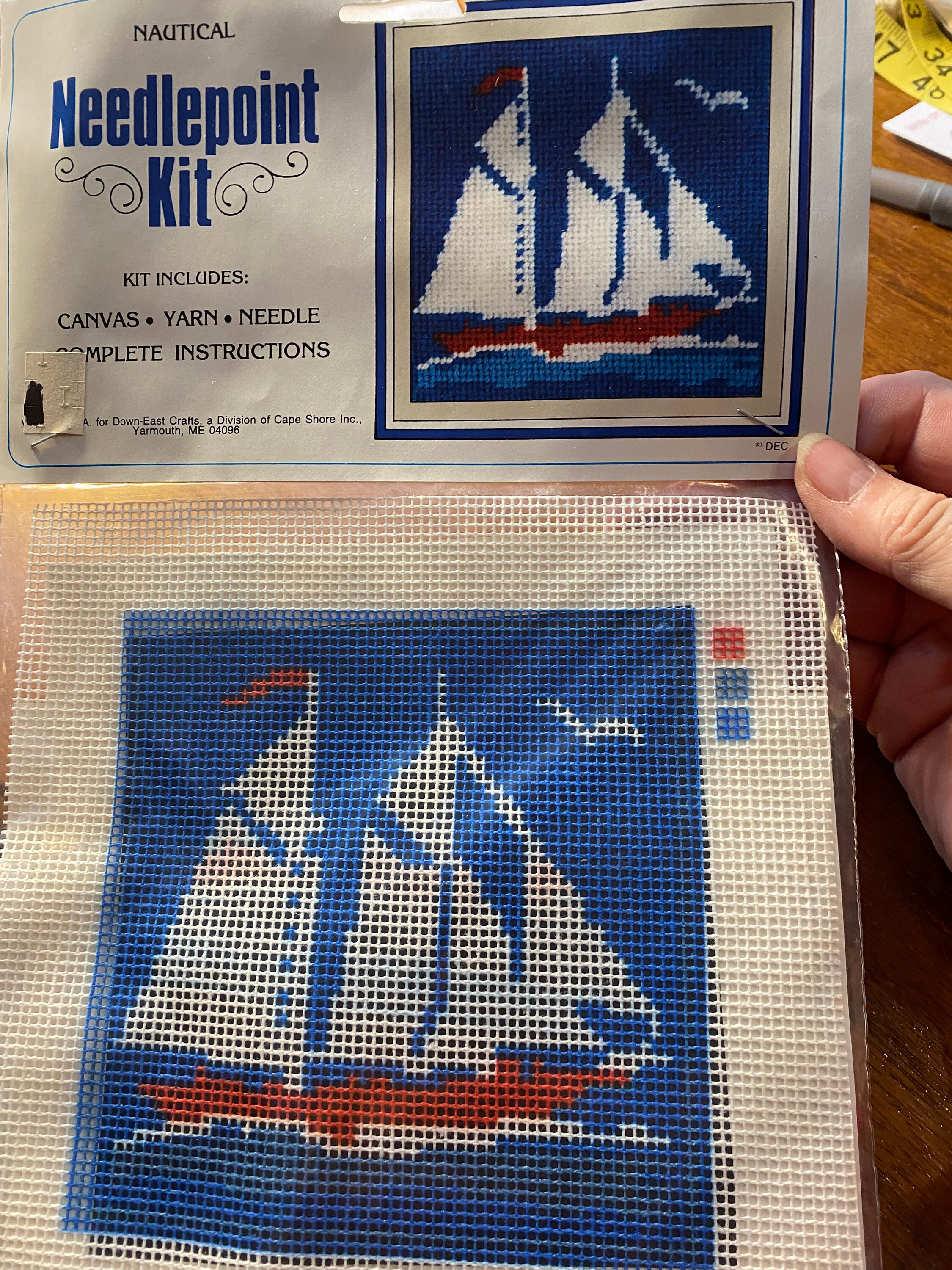 Regatta Mini Needlepoint Kit