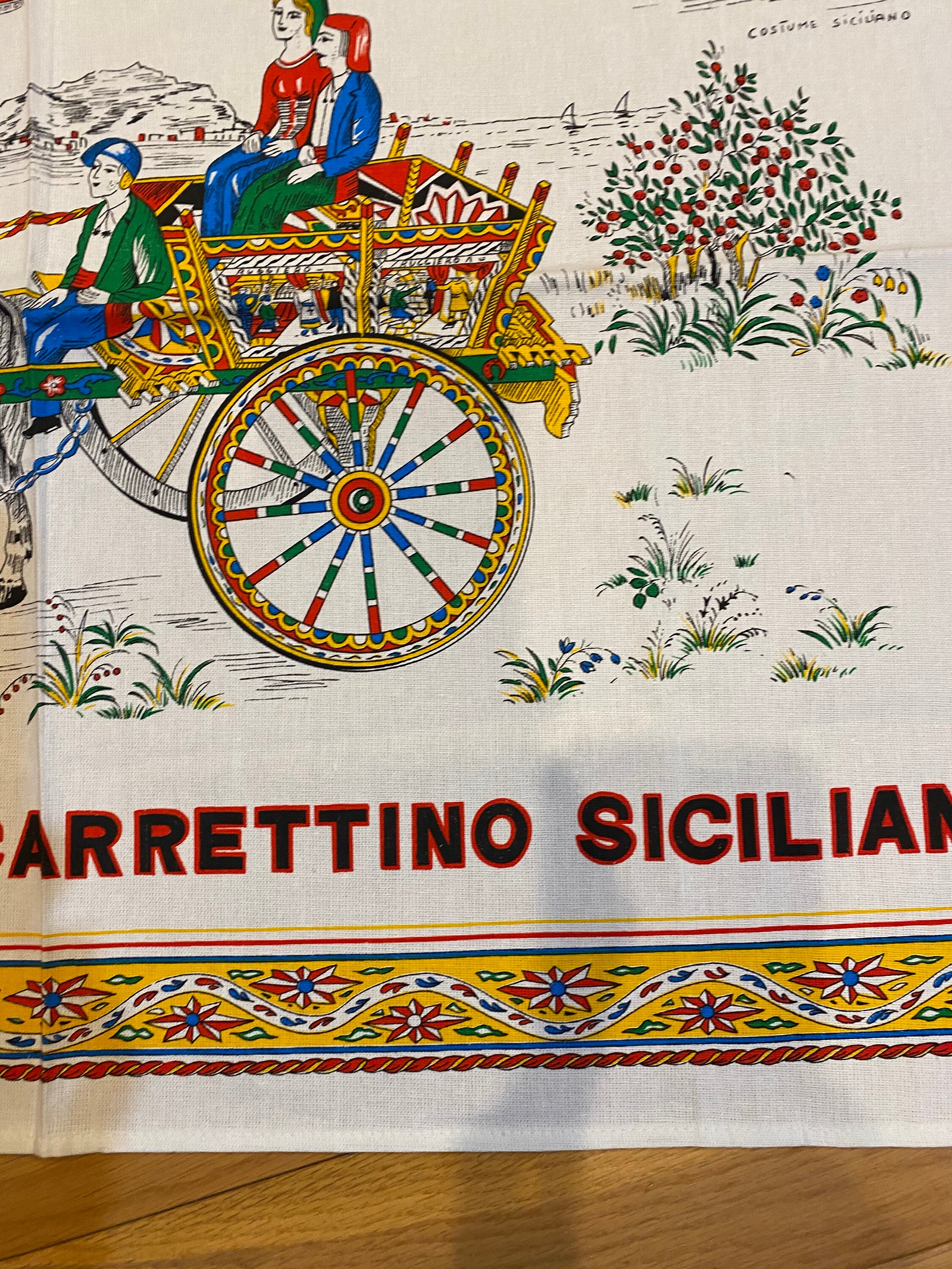 Carrettino Siciliano / Sicilian Cart Traditional Italia / - Etsy