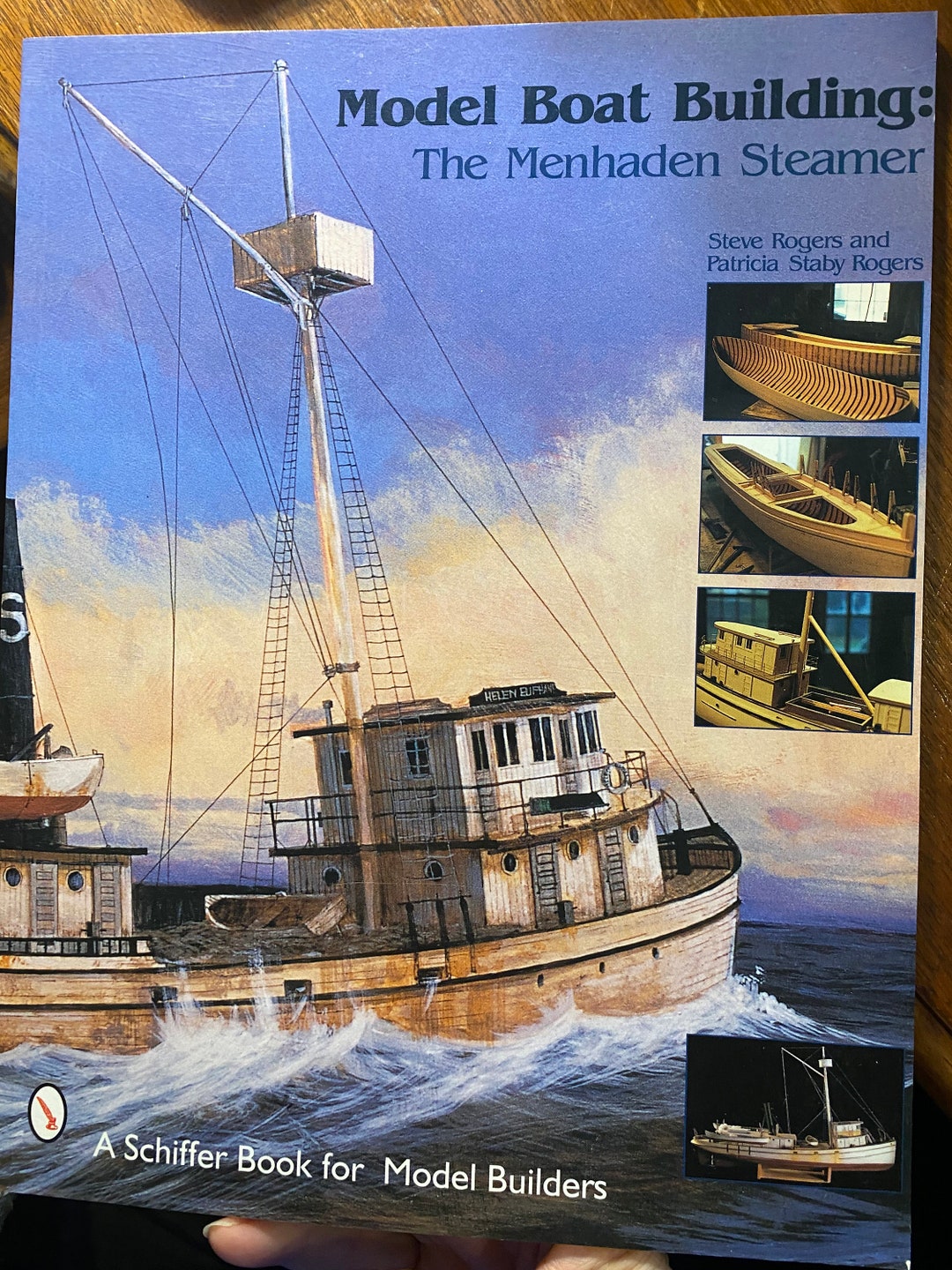 Model Boat Building the Menhaden Steamer S Rogers / P Rogers 2000