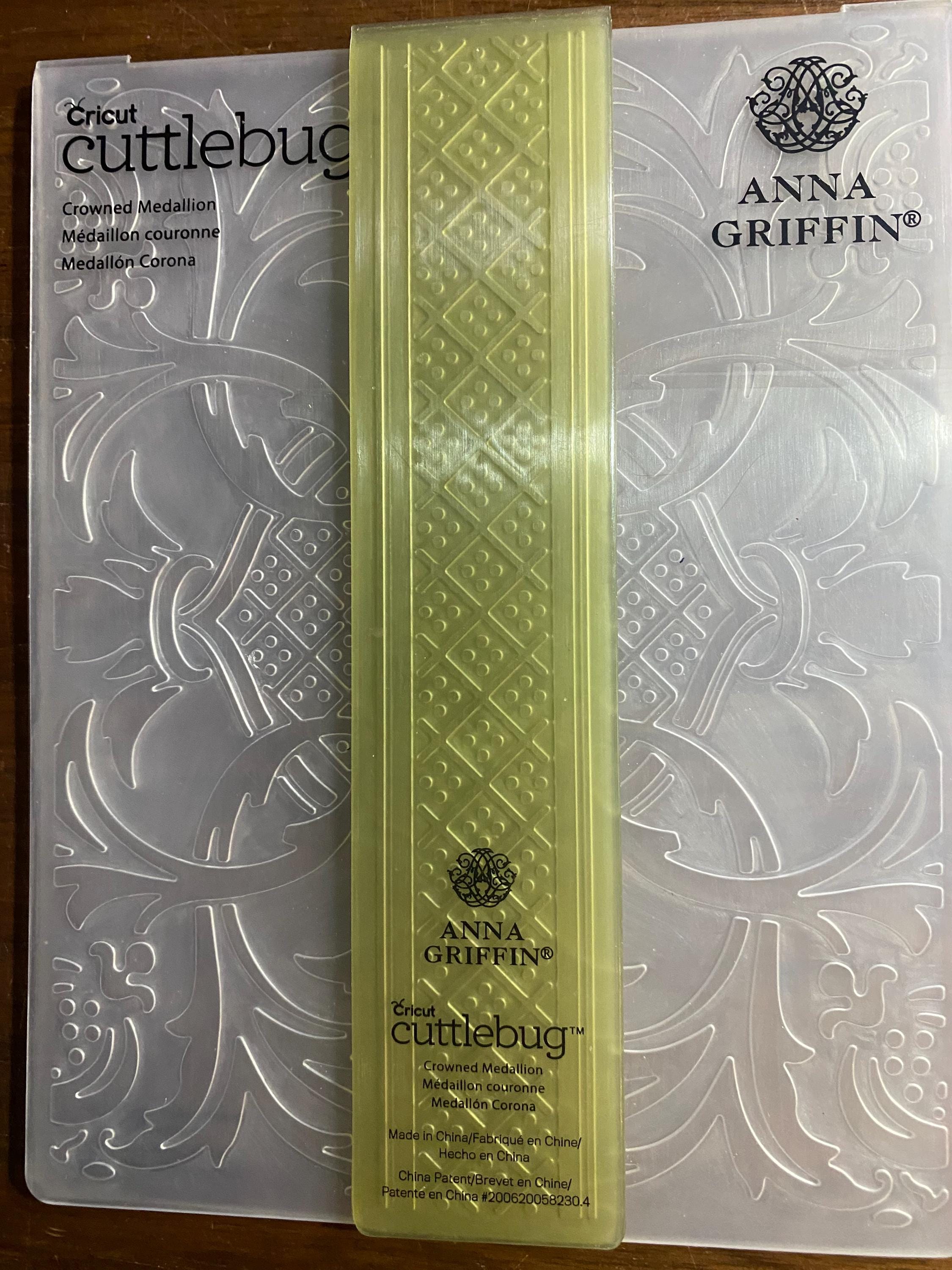 Anna Griffin Circuit Cuttlebug Embossing Folder Decorative Design