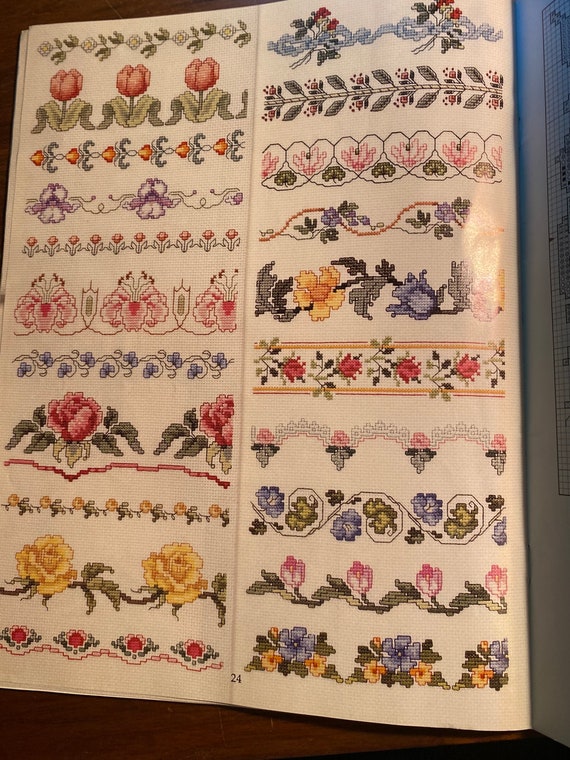 Ultimate Flower Book Cross Stitch Chart - Jorja Hernandez - 1994