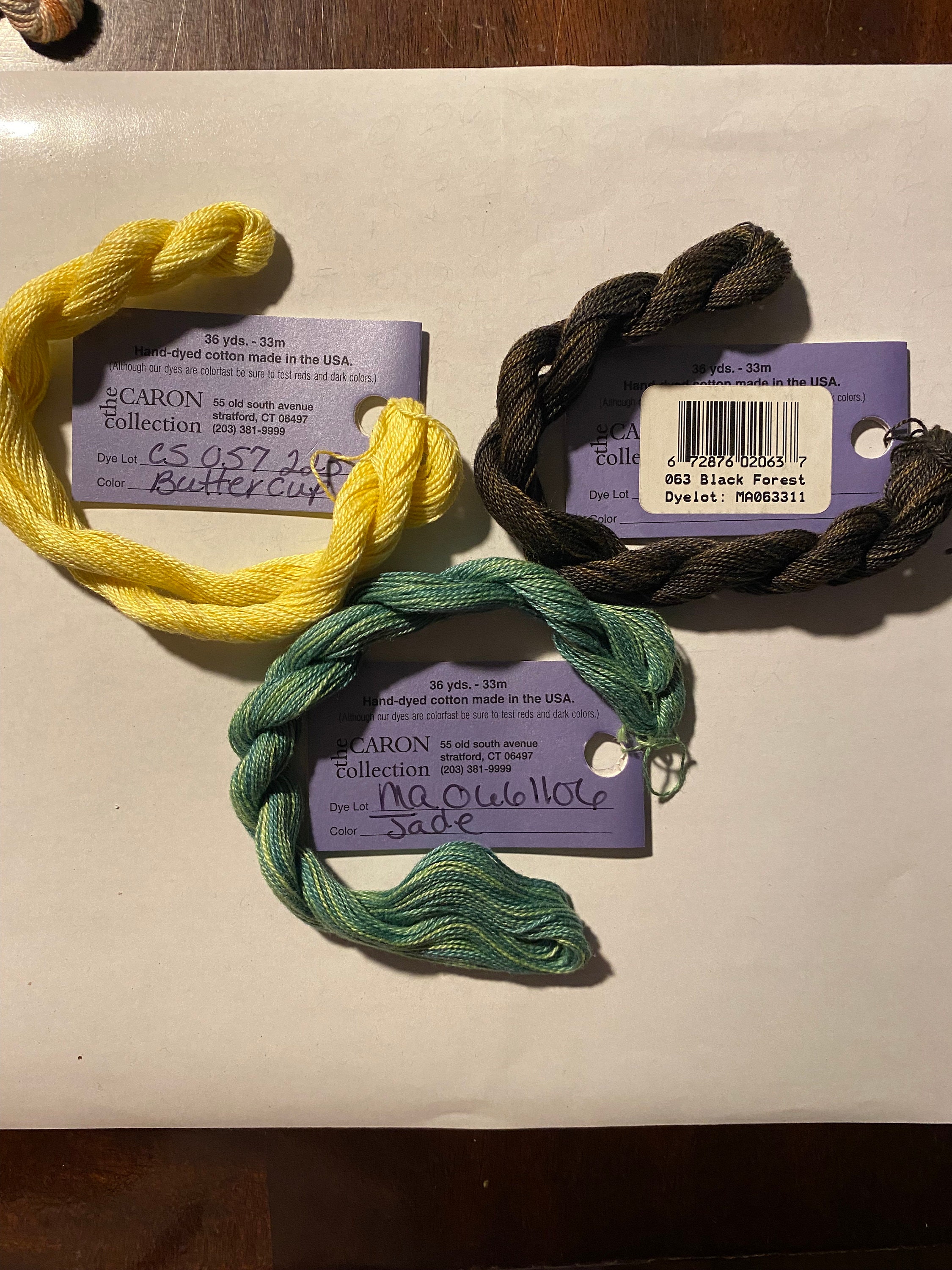 Tonal Thread Wildflowers Hand-dyed Cotton Specialty Embroidery Thread Floss ...